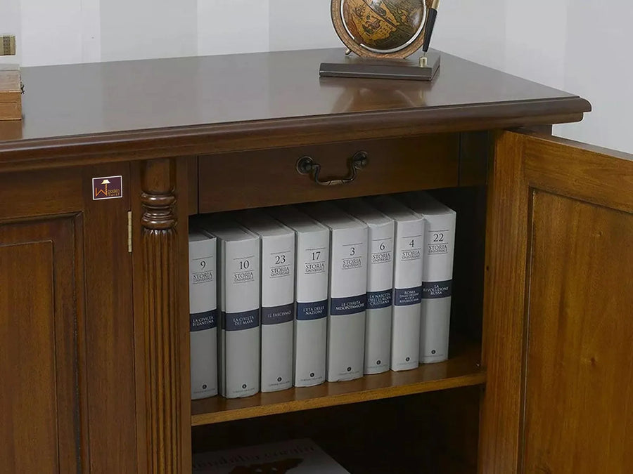 Six Adjustable Shelves Inside