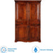 Selten Solid Teak Wood 4 Door Wardrobe - Wooden Twist UAE