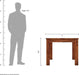 Grazi Teak Wood 6 Seater Dining Set - Wooden Twist UAE
