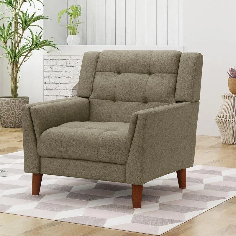 Gracioso Premium Tufted Armchair - WoodenTwist