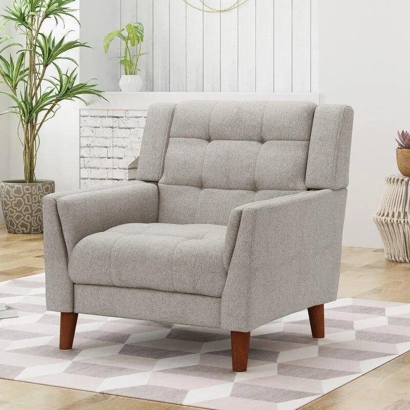 Gracioso Premium Tufted Armchair - WoodenTwist