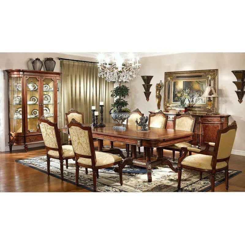 Velký Royal Designer Dining Set (8 Seater) - Wooden Twist UAE