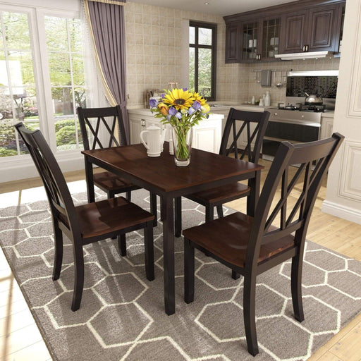 Classy 4 Seater Dining Table Set - Wooden Twist UAE