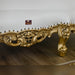 Handicraft Boutique French Baroque Style Golden Leaf Hand Carved Sofa (2 Seater) - Wooden Twist UAE