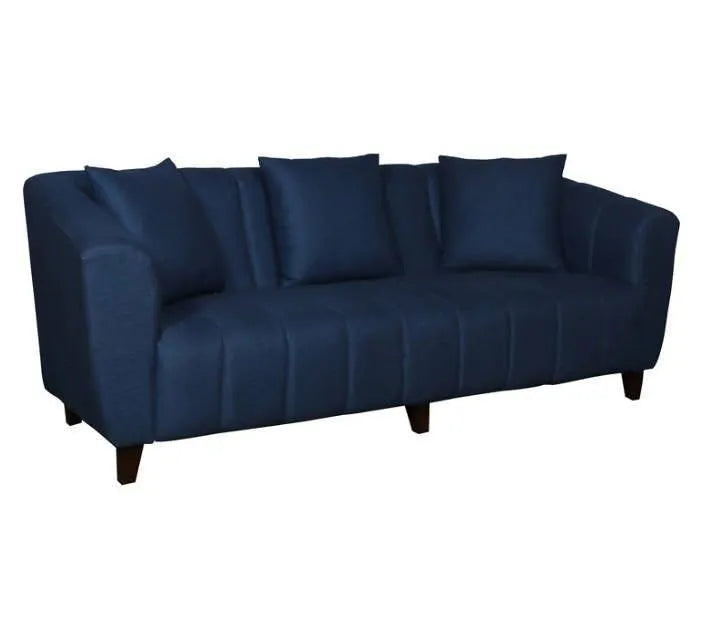 Premium Rolled Arms 3 Seater Sofa - Wooden Twist UAE